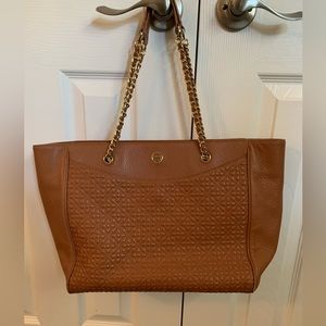 Tory Burch Bryant East West Leather Tote